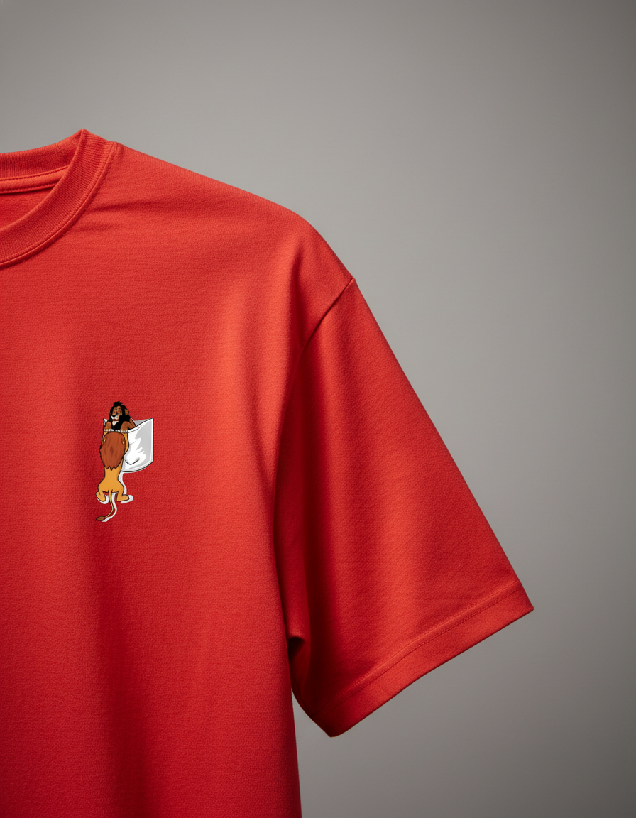 Anngi Lion Graphic Home Tee