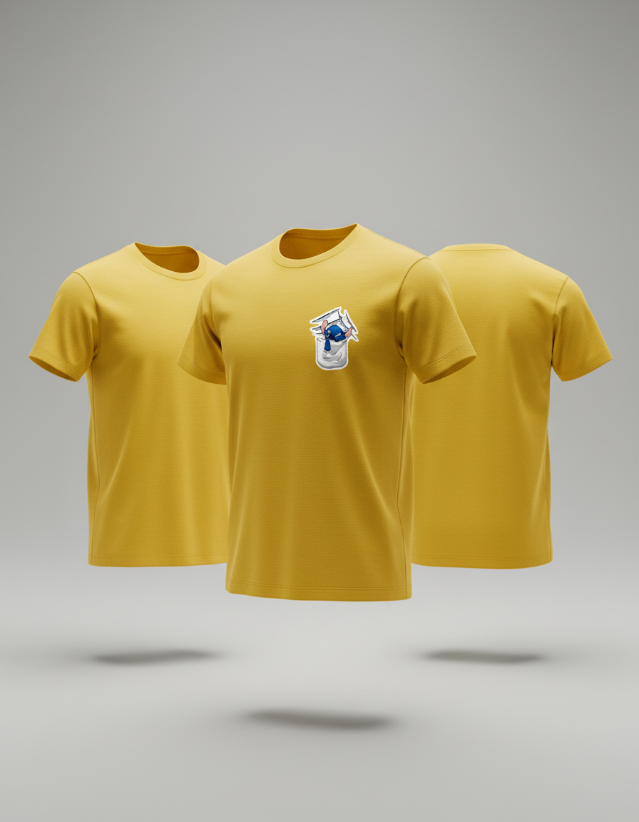 Anngi Unique Home Tee Yellow