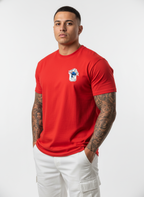 Anngi Red Pocket Pal Graphic Tee