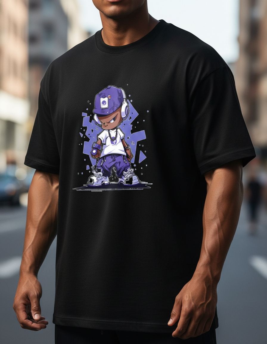 Lil' Homie Streetwear Graphic T-Shirt - Urban Hip Hop Tee