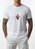 Anngi Hanging Spidey Minimal Hero Tee