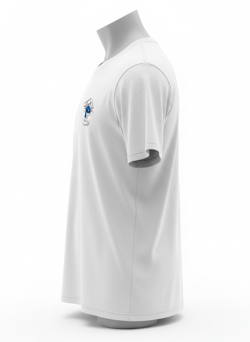 Anngi White Pocket Pal Graphic Tee