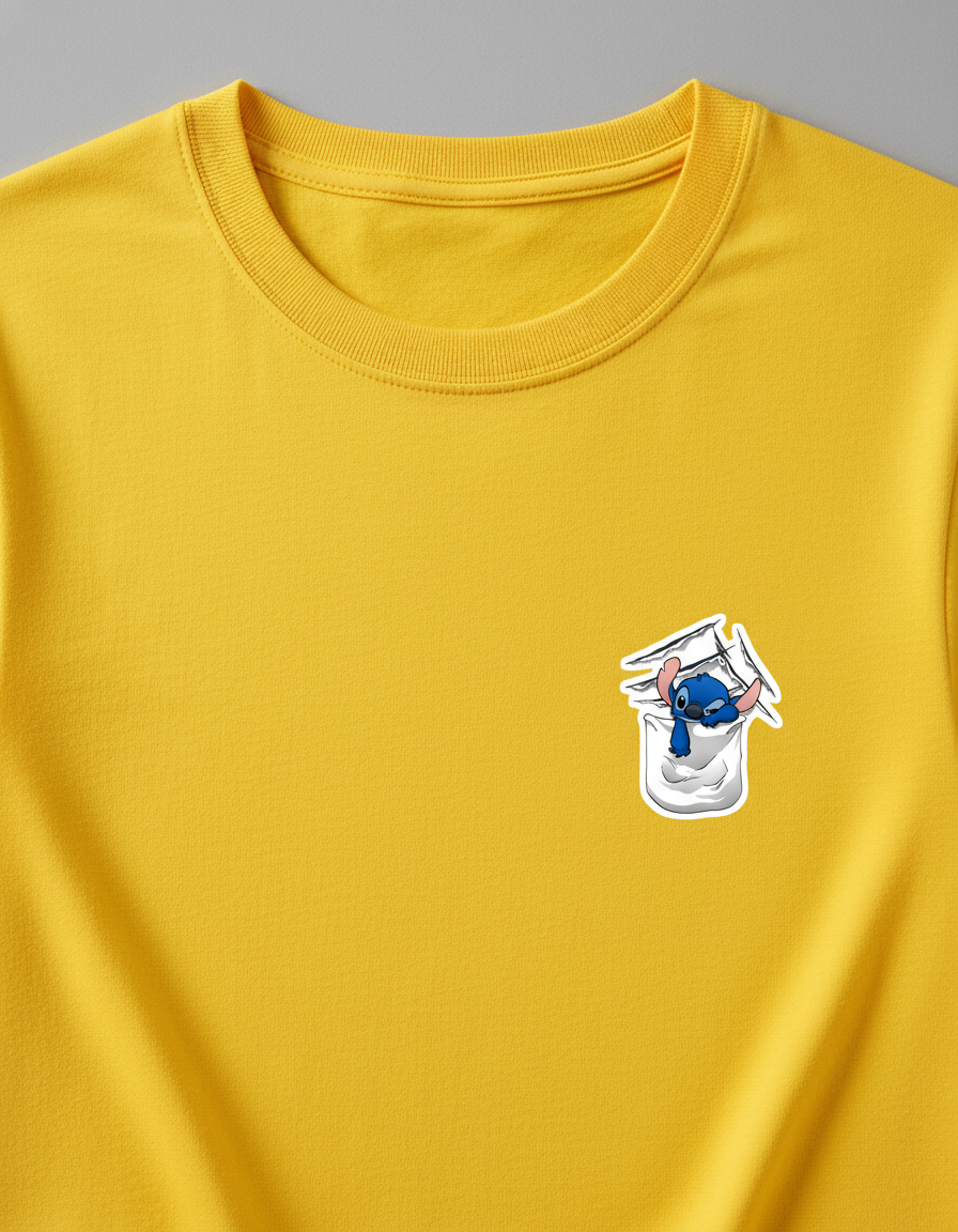 Anngi Unique Home Tee Yellow