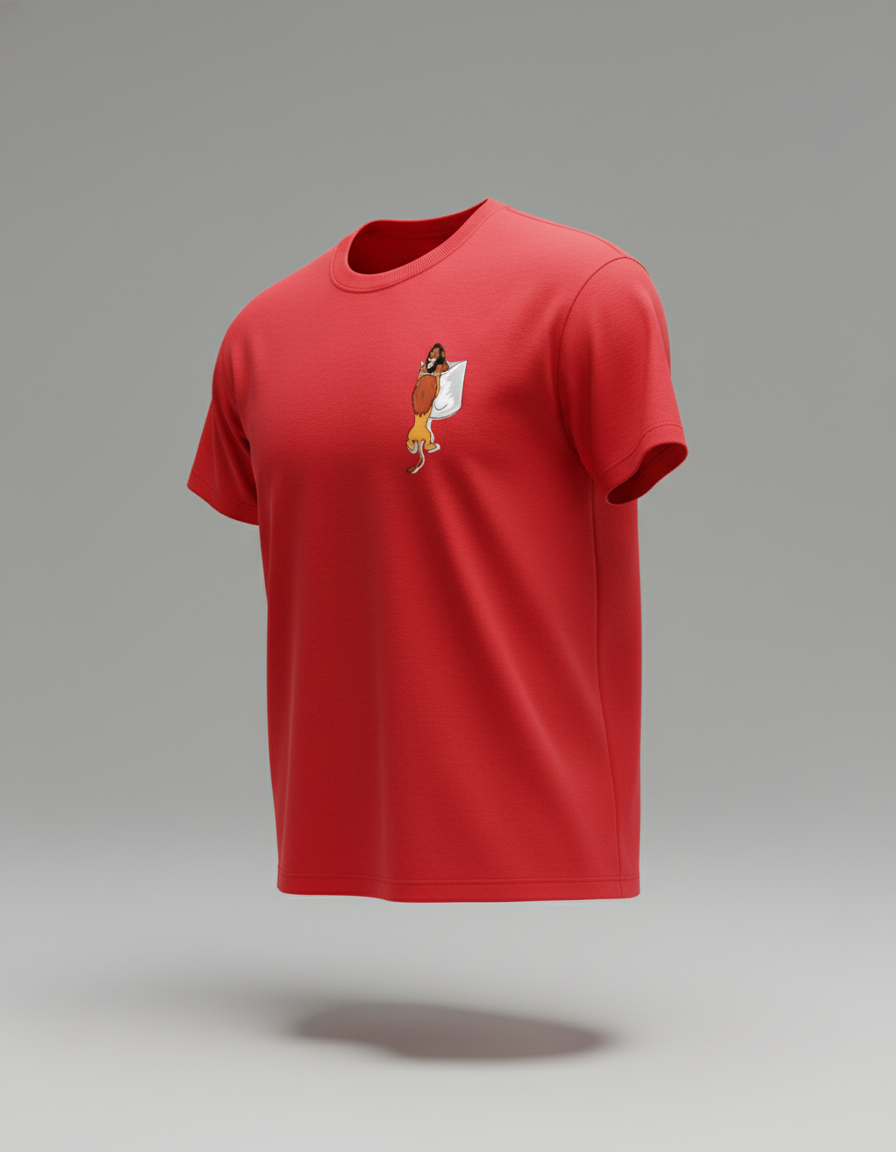 Anngi Lion Graphic Home Tee