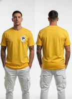 Anngi Pocket Peeker Blue Alien Tee